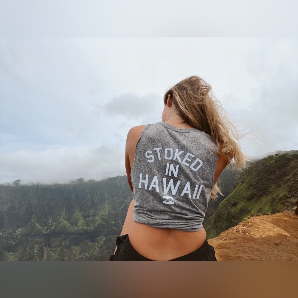 'Stoked in Hawaii' Top